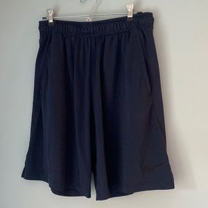 Nike Navy Athletic Basketball Short Size Medium